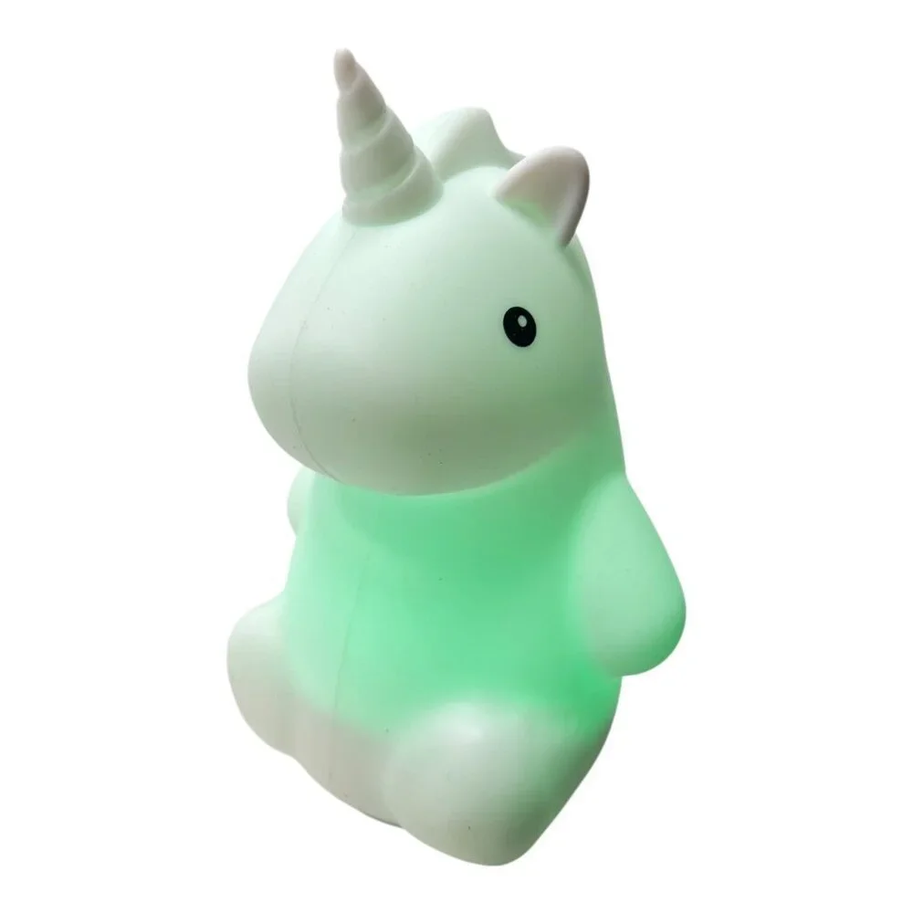 Globe Electric Unicorn Multi-color LED Rechargeable Silicone Night Light Rylie - Picture 15 of 16